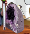 "UNIVERSAL SPIRIT" Amethyst Geode Cathedral 13.50 VERY High Quality DAG-76