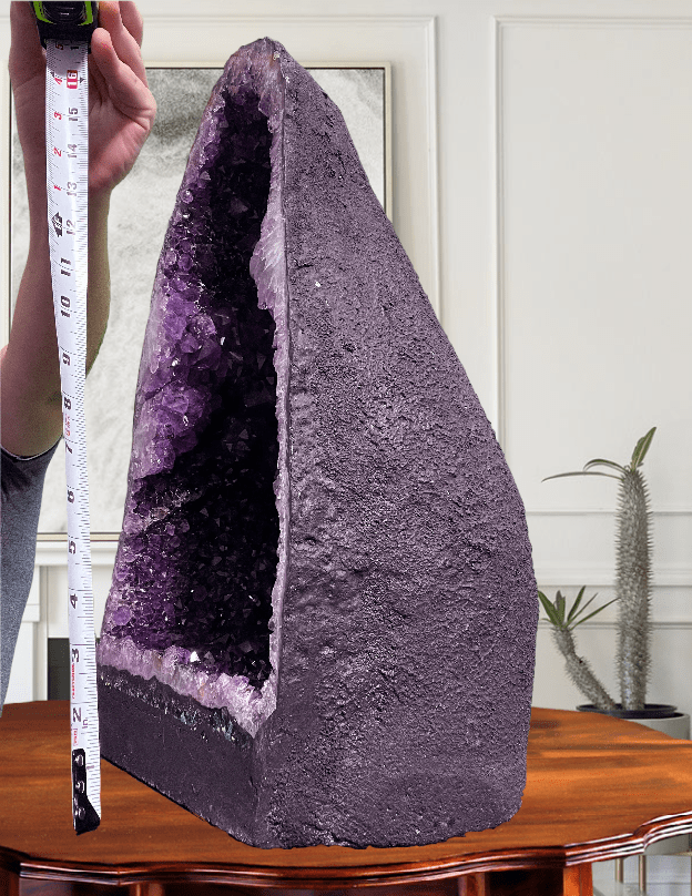 "MAGNIFICENT MINDFULNESS" Amethyst Geode Cathedral 17.00 VERY High Quality DAG-80