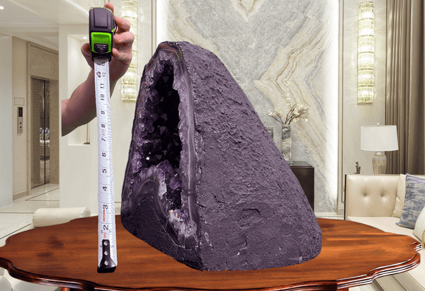 "SPIRITUAL CLEANSING" Amethyst Geode Cathedral 13.25 VERY High Quality DAG-83