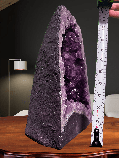 "INFINITE HEALING" Amethyst Geode Cathedral 12.00 VERY High Quality DAG-93