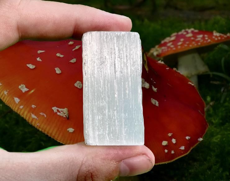 "MIRROR ON THE WALL" Selenite High Quality Raw Crystal