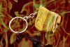 "TALISMAN OF STRENGTH" Tiger Eye High Quality Keychain