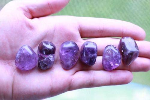 Amethyst Tumbled Stone-Cosmic Cuts