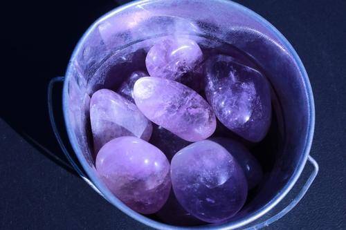 Ametrine Tumbled Stone-Cosmic Cuts