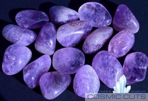 Ametrine Tumbled Stone-Cosmic Cuts