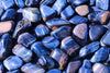 Blue Tiger's Eye Tumbled Stone-Cosmic Cuts