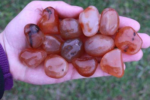 Carnelian Tumbled Stone-Cosmic Cuts