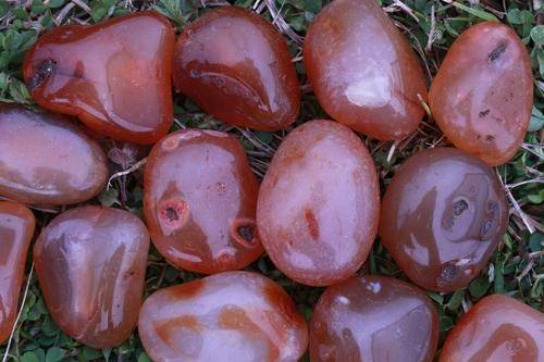 Carnelian Tumbled Stone-Cosmic Cuts