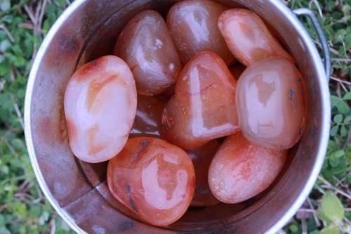 Carnelian Tumbled Stone-Cosmic Cuts