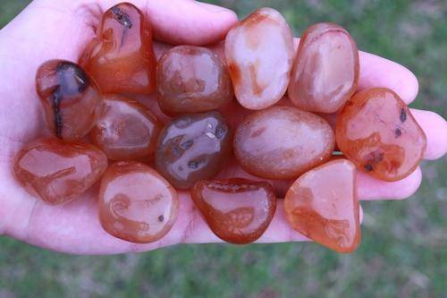 Carnelian Tumbled Stone-Cosmic Cuts