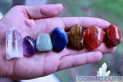 Chakra Crystals Healing Bag-Cosmic Cuts