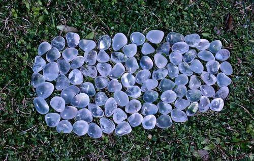 Clear Quartz Tumbled Stone-Cosmic Cuts