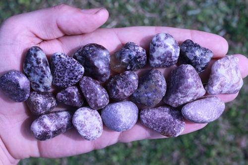 Lepidolite Tumbled Stone-Cosmic Cuts