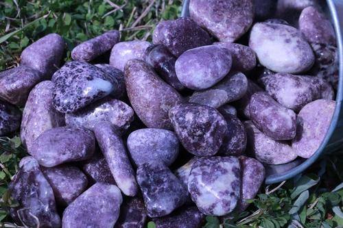 Lepidolite Tumbled Stone-Cosmic Cuts