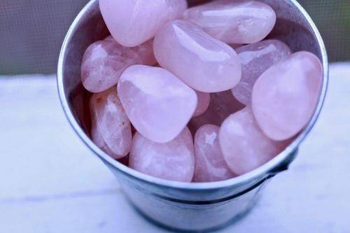 Rose Quartz Tumbled Stone-Cosmic Cuts