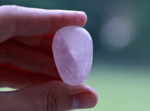 Rose Quartz Tumbled Stone-Cosmic Cuts