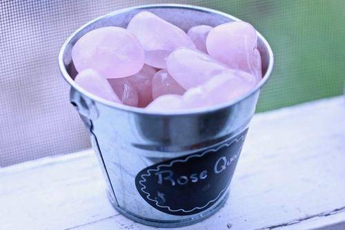 Rose Quartz Tumbled Stone-Cosmic Cuts