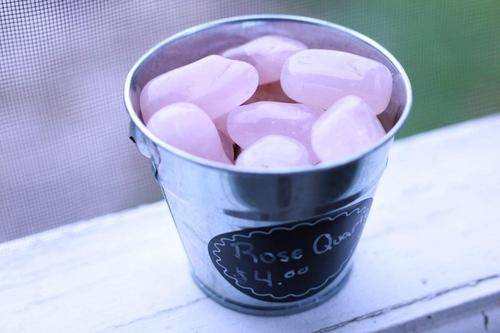 Rose Quartz Tumbled Stone-Cosmic Cuts