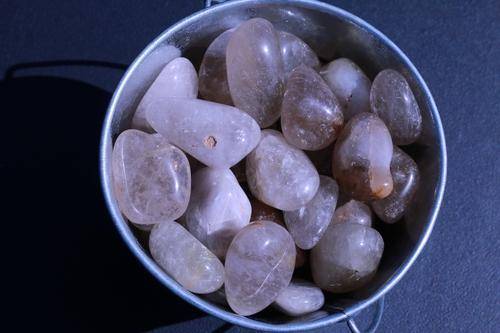 Rutilated Quartz Tumbled Stone-Cosmic Cuts