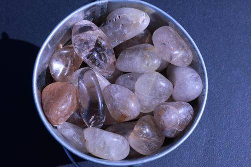 Rutilated Quartz Tumbled Stone-Cosmic Cuts