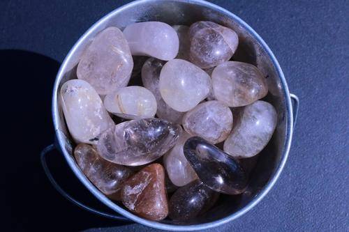 Rutilated Quartz Tumbled Stone-Cosmic Cuts