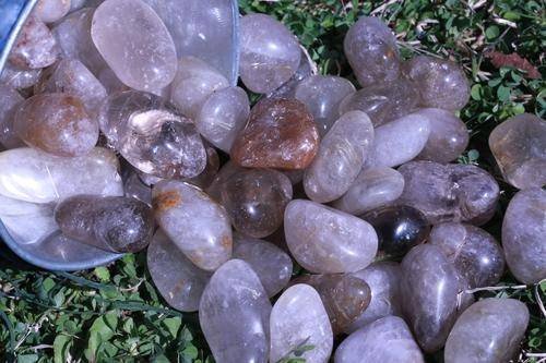 Rutilated Quartz Tumbled Stone-Cosmic Cuts