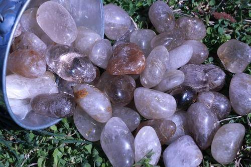 Rutilated Quartz Tumbled Stone-Cosmic Cuts