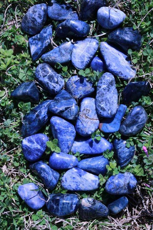 Sodalite Tumbled Stone-Cosmic Cuts