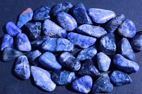 Sodalite Tumbled Stone-Cosmic Cuts