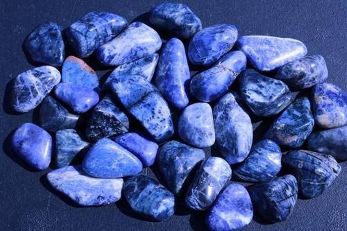 Sodalite Tumbled Stone-Cosmic Cuts