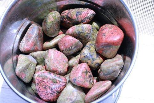 Unakite Jasper Healing Crystal Tumbled Gemstone Superb Quality-Cosmic Cuts