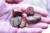 Unakite Jasper Healing Crystal Tumbled Gemstone Superb Quality-Cosmic Cuts