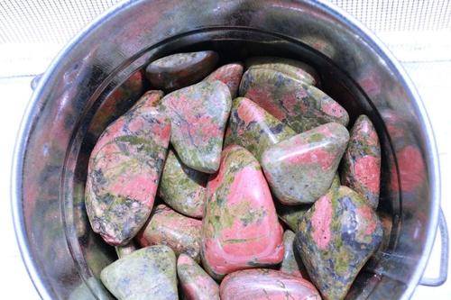 Unakite Jasper Healing Crystal Tumbled Gemstone Superb Quality-Cosmic Cuts